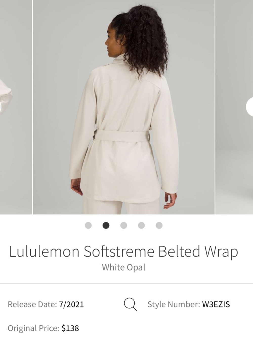 Lululemon Wrap - Picture 7 of 7